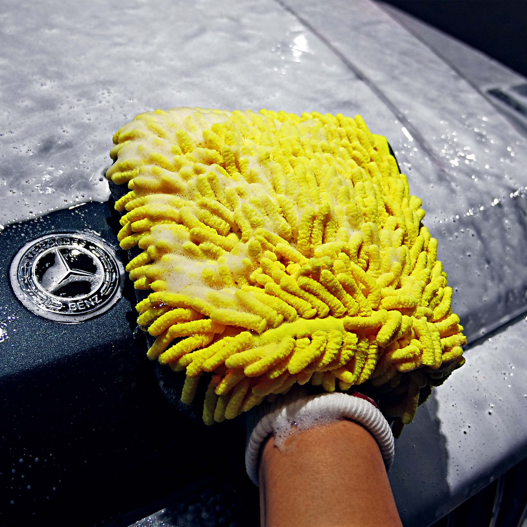 Maxshine 3-1 microfiber wash mitt - Maxshine Car Care-Polishers