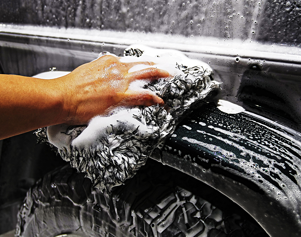 Maxshine Microfiber Wash Mitt Finger Wheel Car Wash